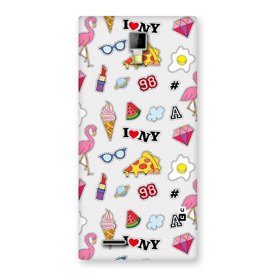 Personnel Quirk Back Case for Micromax Canvas Xpress A99