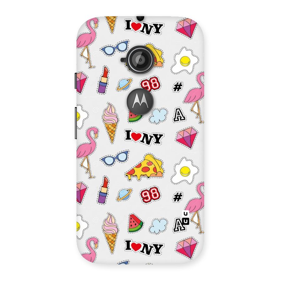 Personnel Quirk Back Case for Moto E 2nd Gen