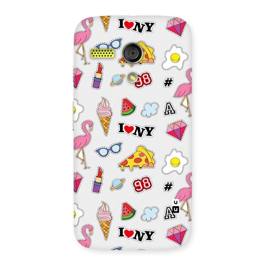 Personnel Quirk Back Case for Moto G