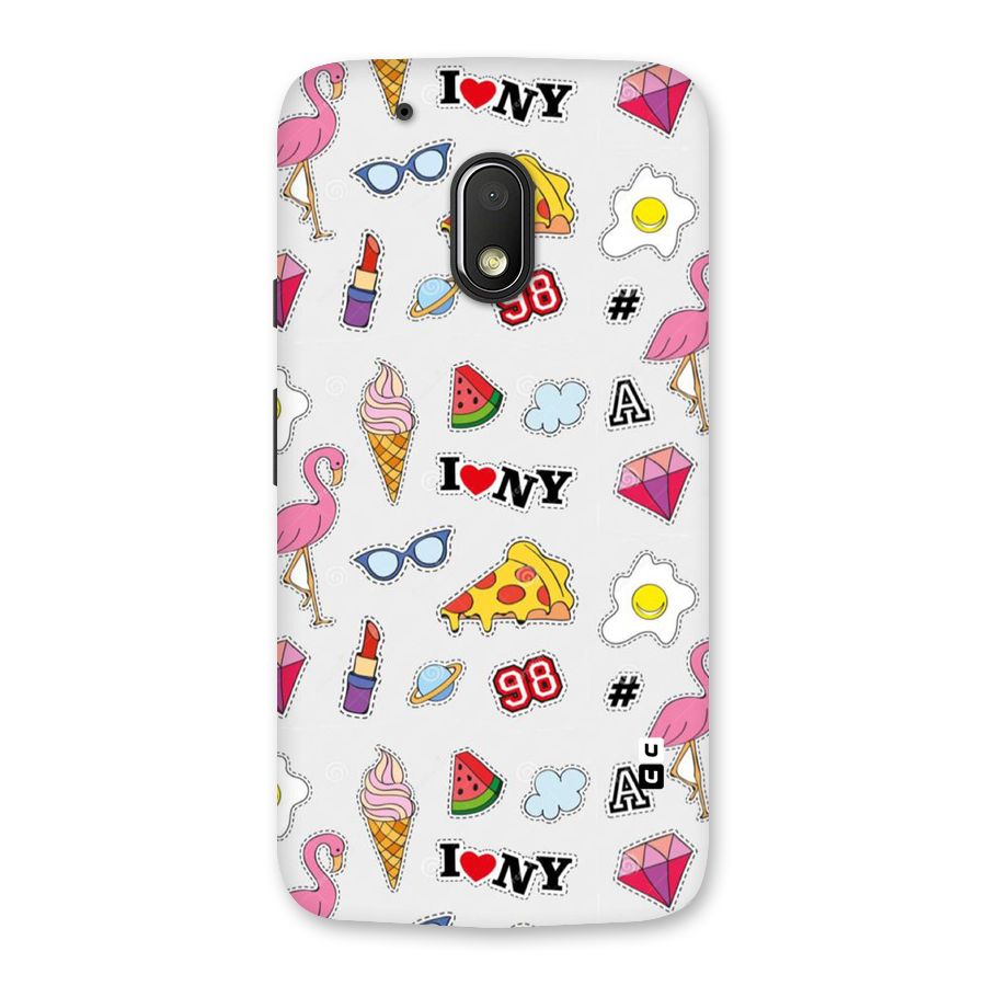 Personnel Quirk Back Case for Moto G4 Play