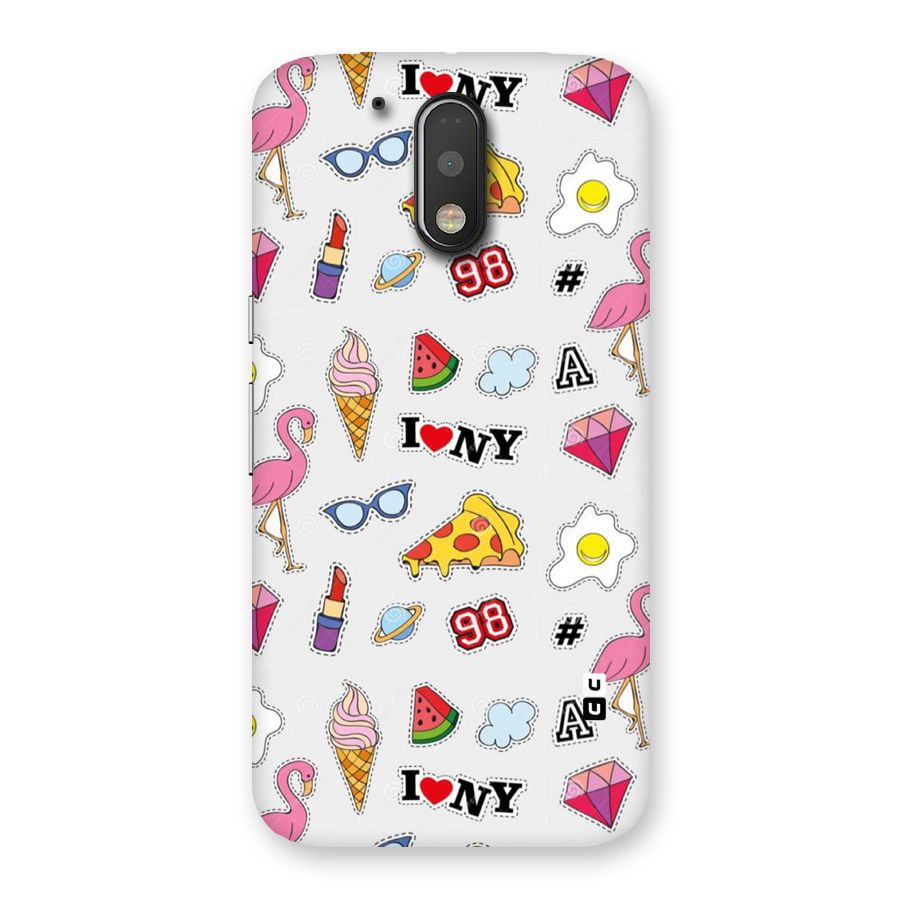 Personnel Quirk Back Case for Motorola Moto G4 Plus