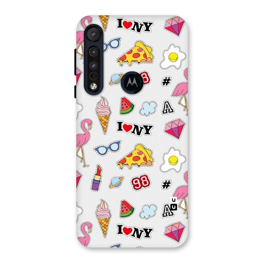 Personnel Quirk Back Case for Motorola One Macro