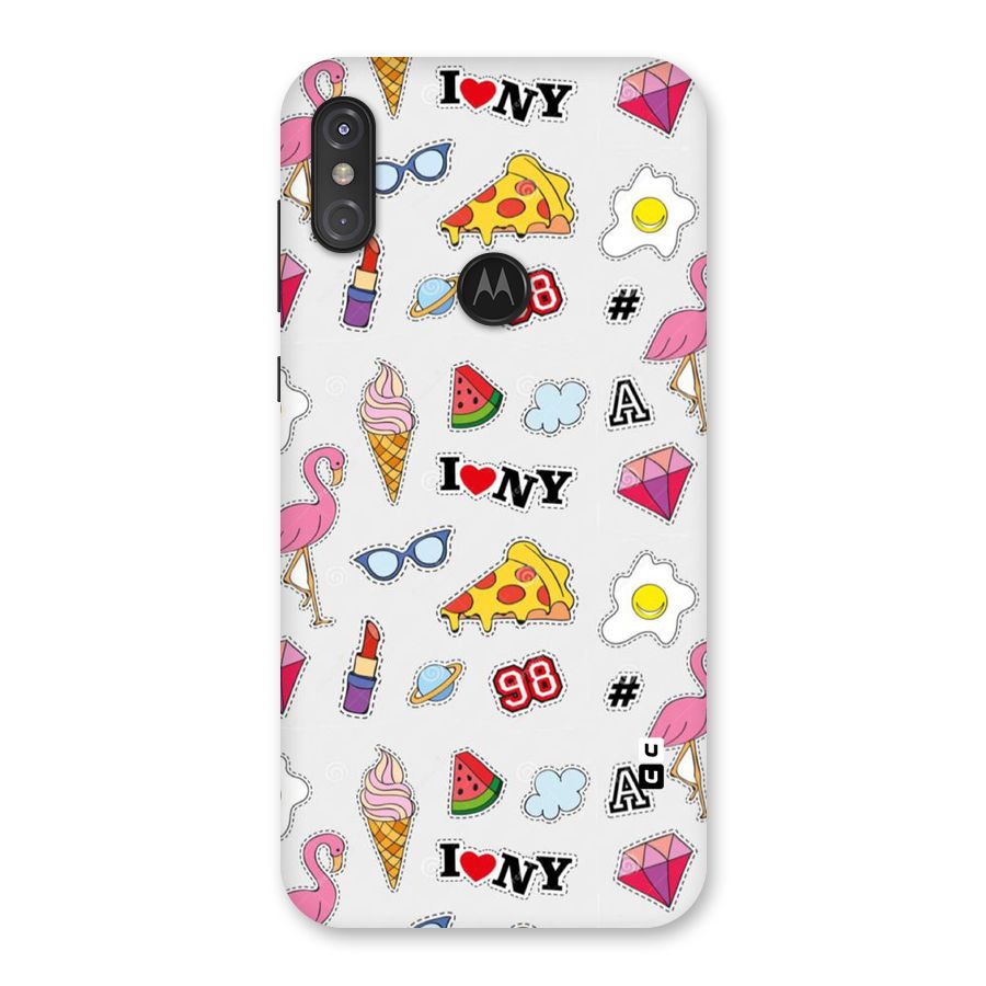Personnel Quirk Back Case for Motorola One Power