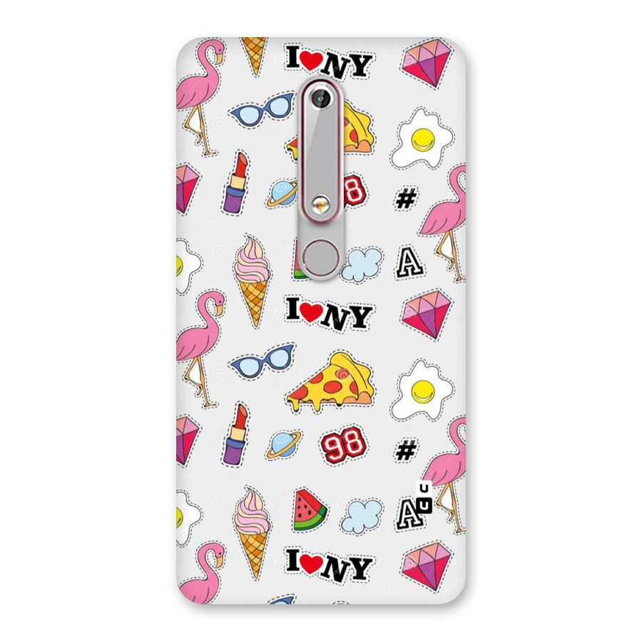 Personnel Quirk Back Case for Nokia 6.1