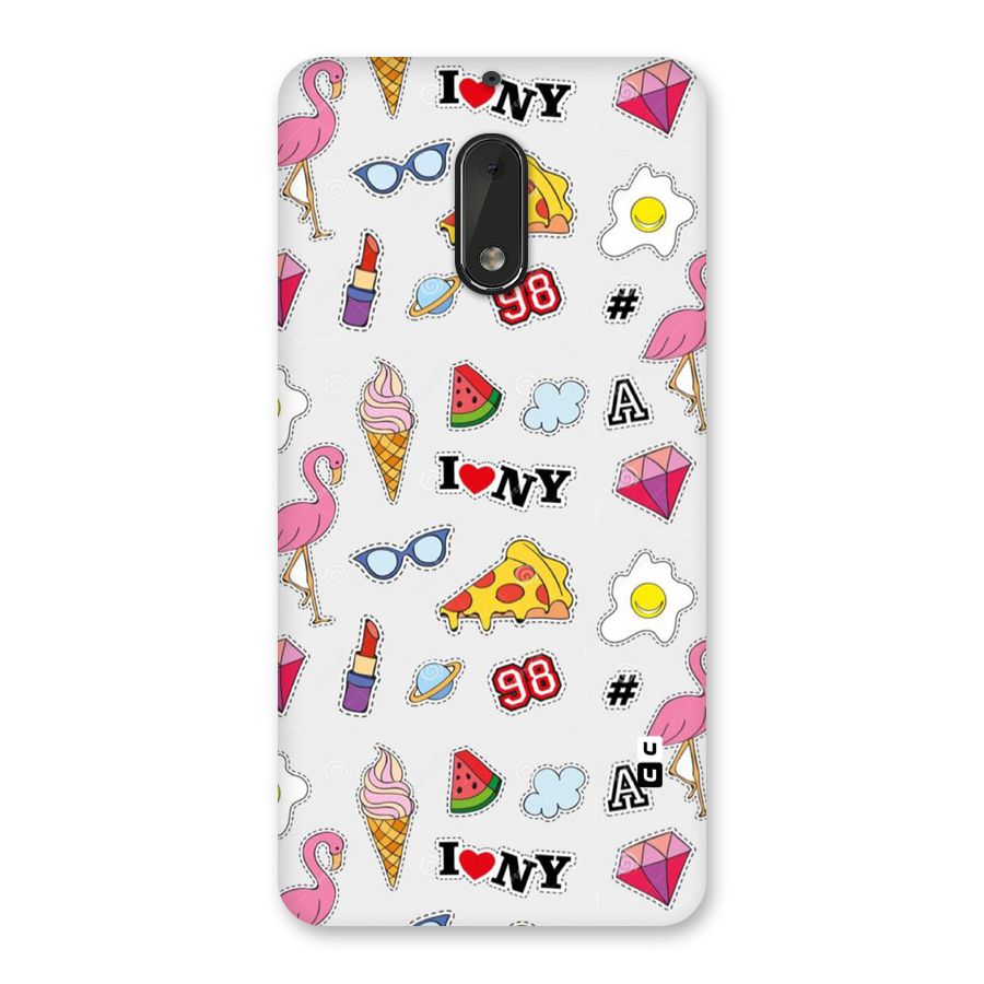 Personnel Quirk Back Case for Nokia 6