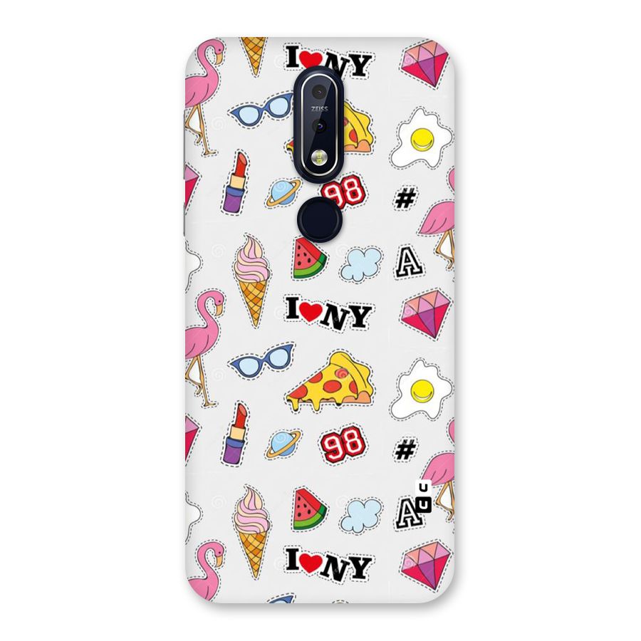 Personnel Quirk Back Case for Nokia 7.1