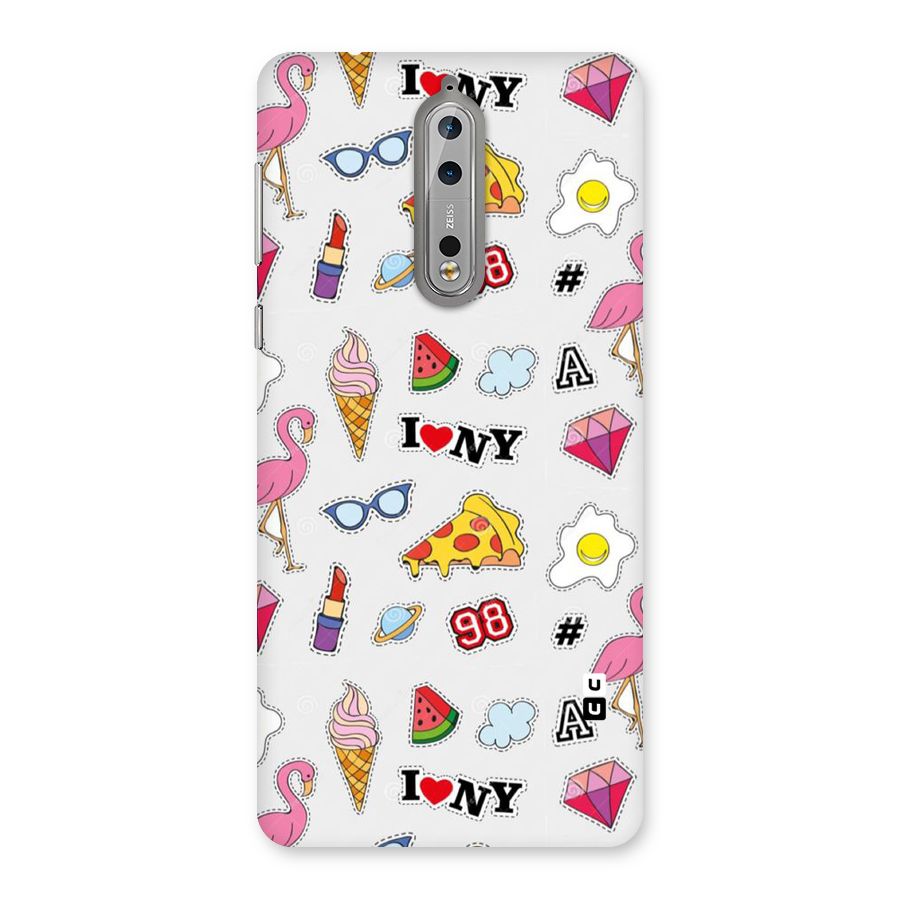 Personnel Quirk Back Case for Nokia 8