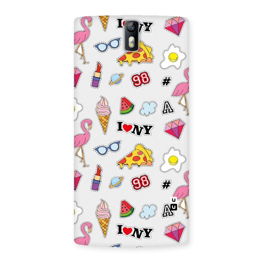 Personnel Quirk Back Case for One Plus One