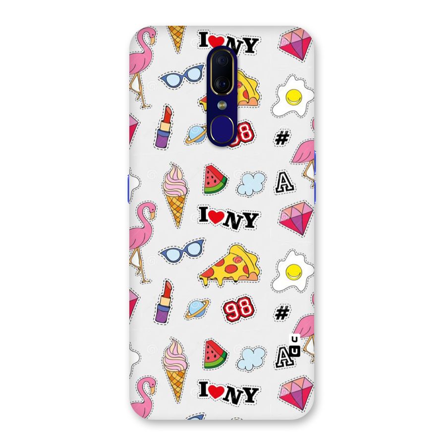 Personnel Quirk Back Case for Oppo F11