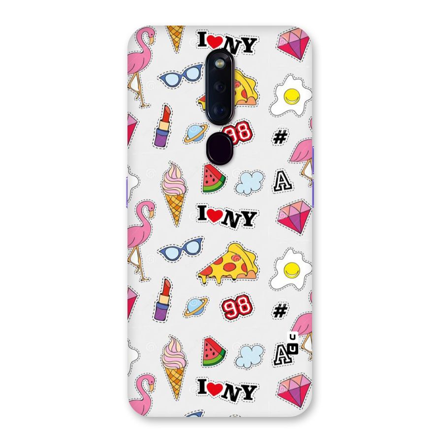 Personnel Quirk Back Case for Oppo F11 Pro