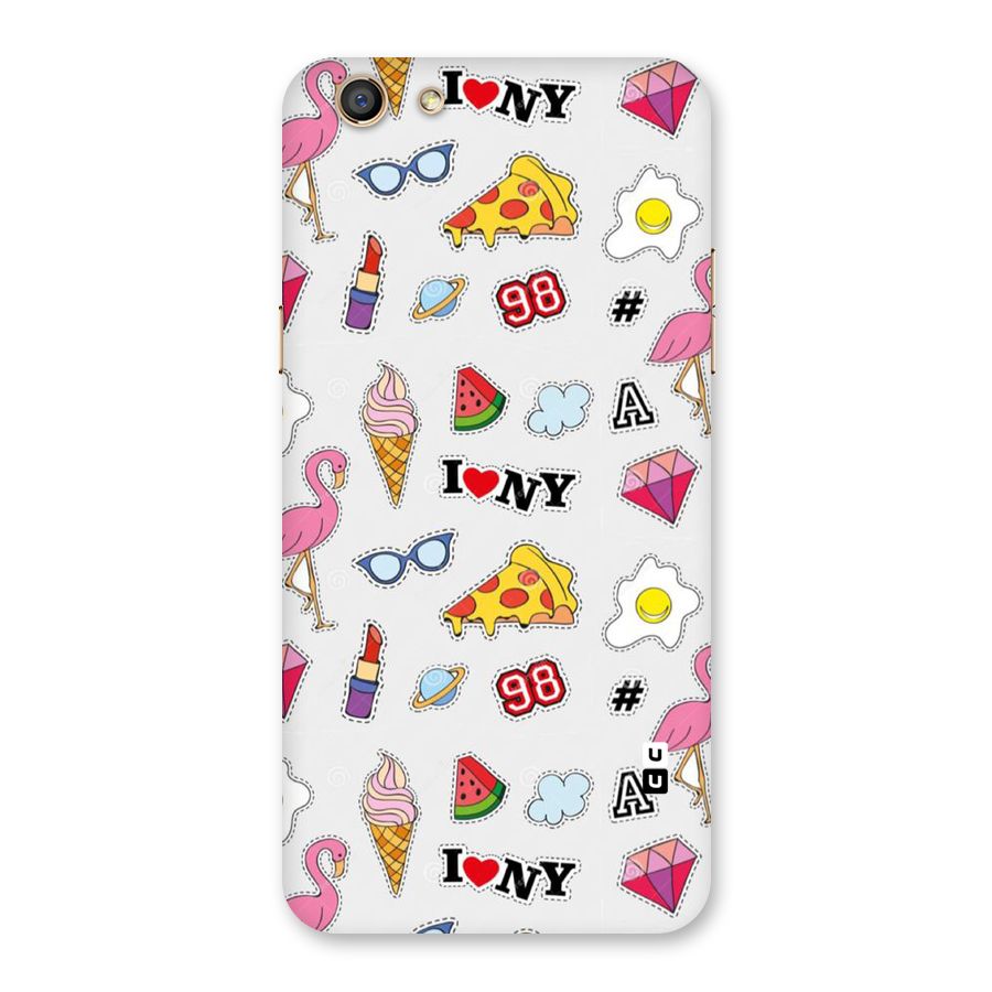 Personnel Quirk Back Case for Oppo F3