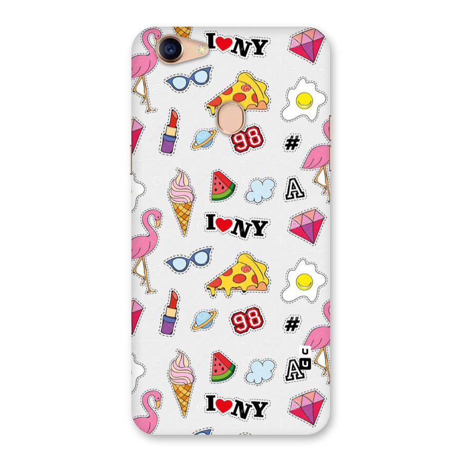 Personnel Quirk Back Case for Oppo F5