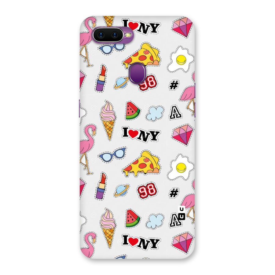 Personnel Quirk Back Case for Oppo F9