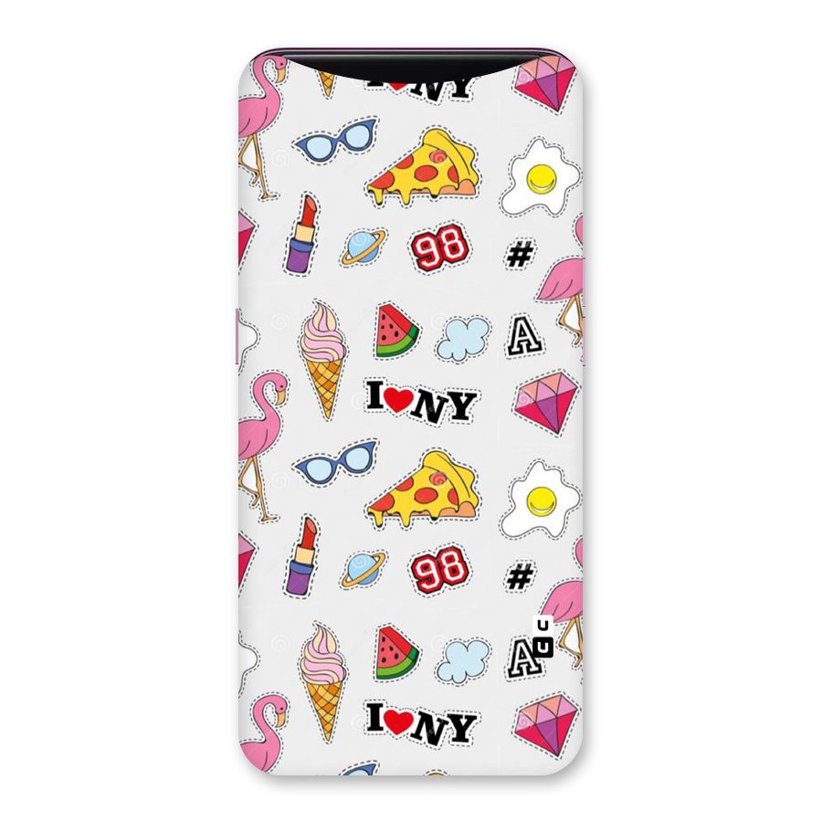 Personnel Quirk Back Case for Oppo Find X