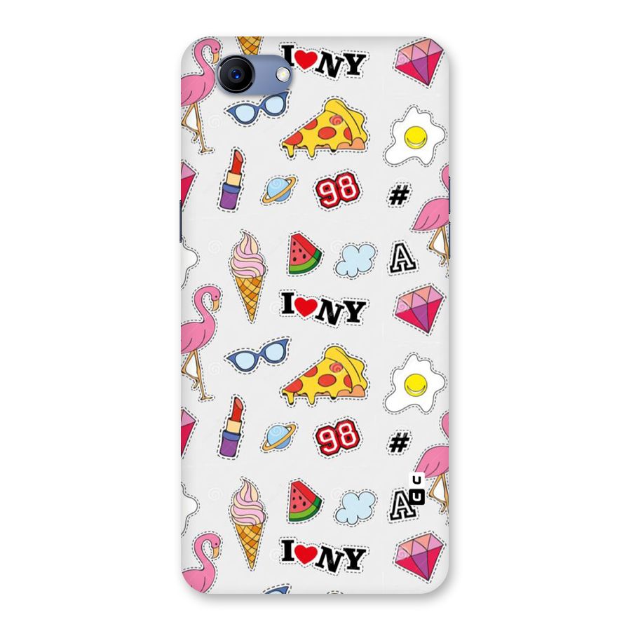 Personnel Quirk Back Case for Oppo Realme 1