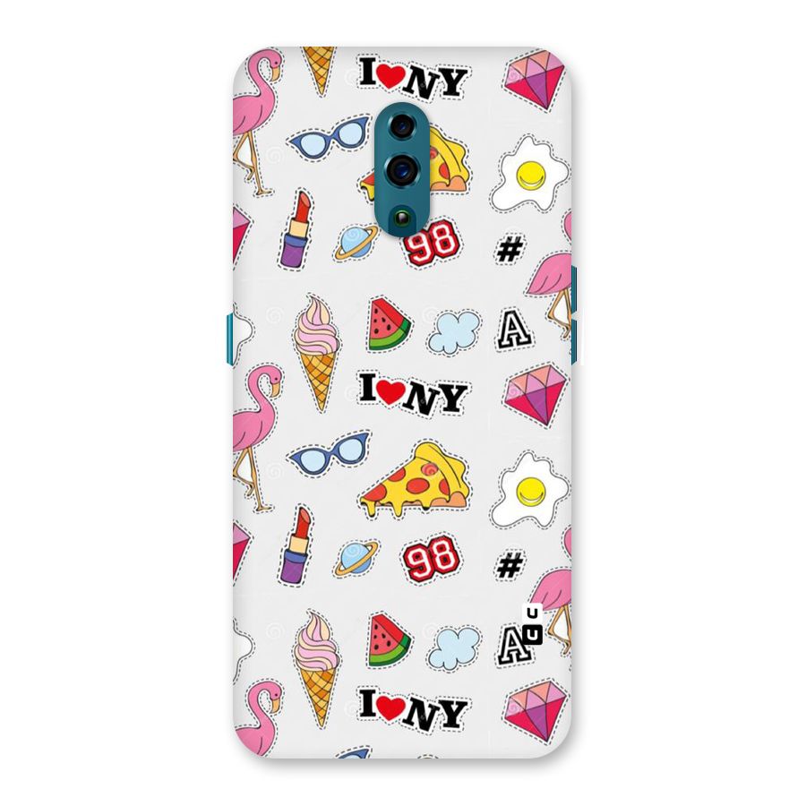 Personnel Quirk Back Case for Oppo Reno