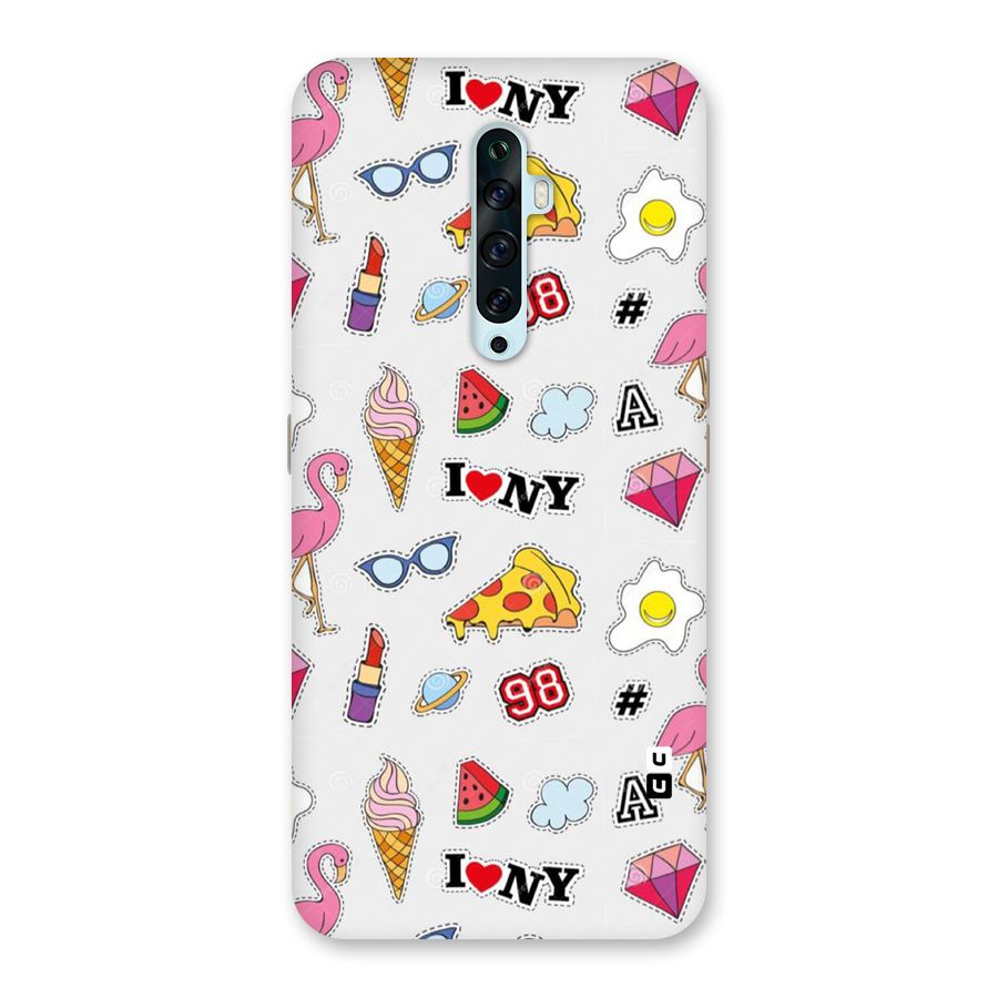 Personnel Quirk Back Case for Oppo Reno2 Z