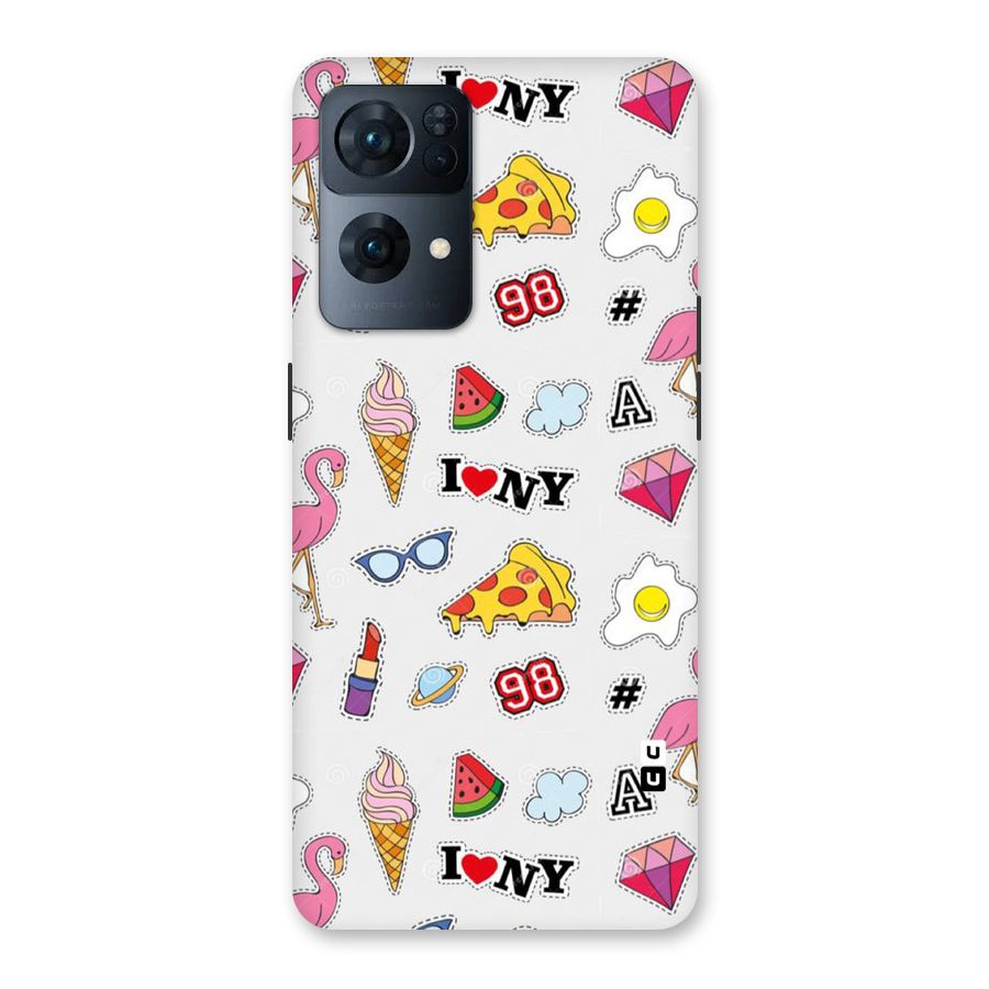 Personnel Quirk Back Case for Oppo Reno7 Pro 5G