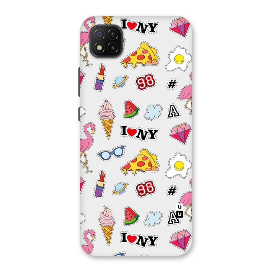 Personnel Quirk Back Case for Poco C3