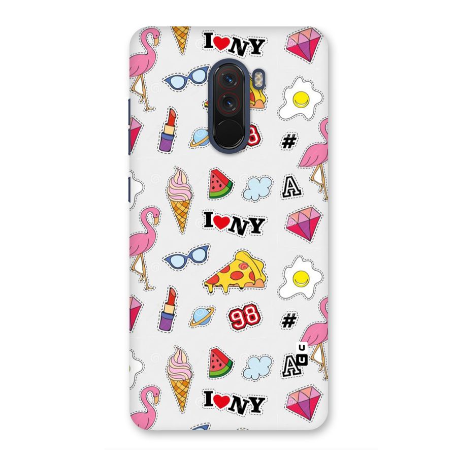 Personnel Quirk Back Case for Poco F1