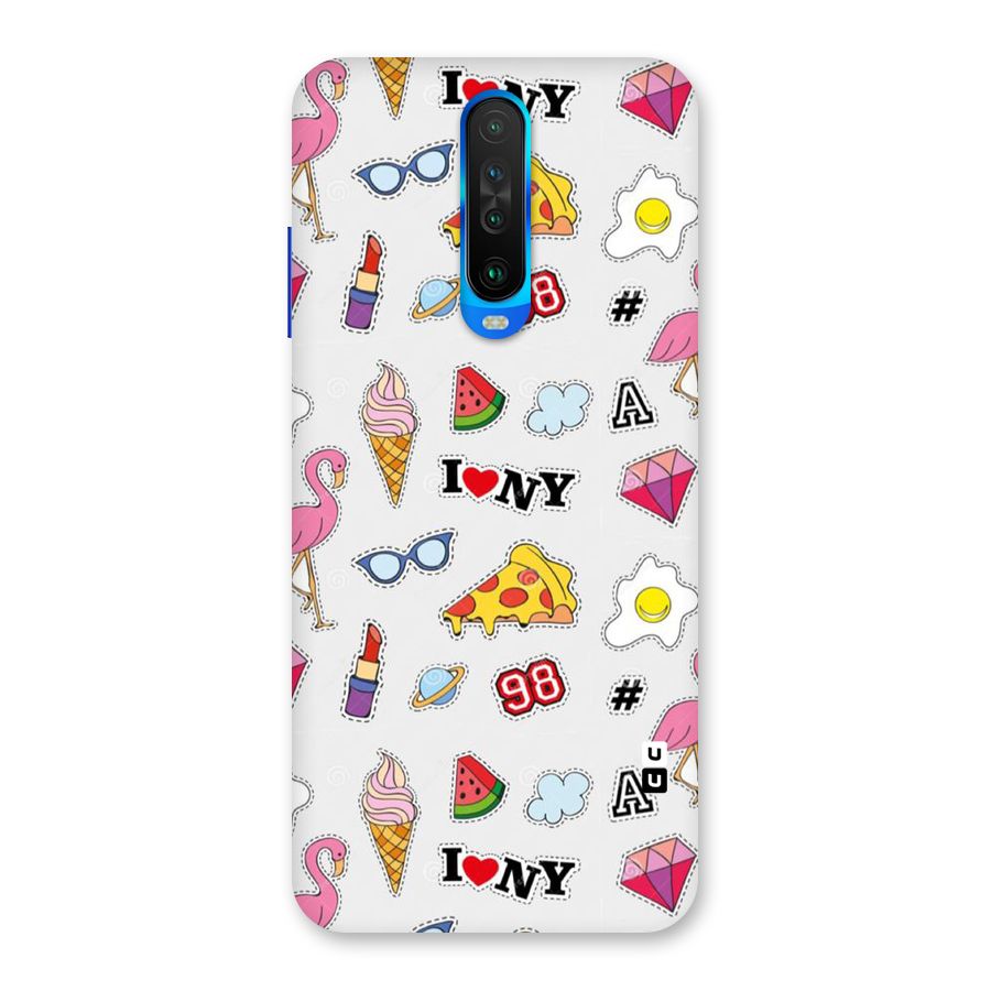 Personnel Quirk Back Case for Poco X2
