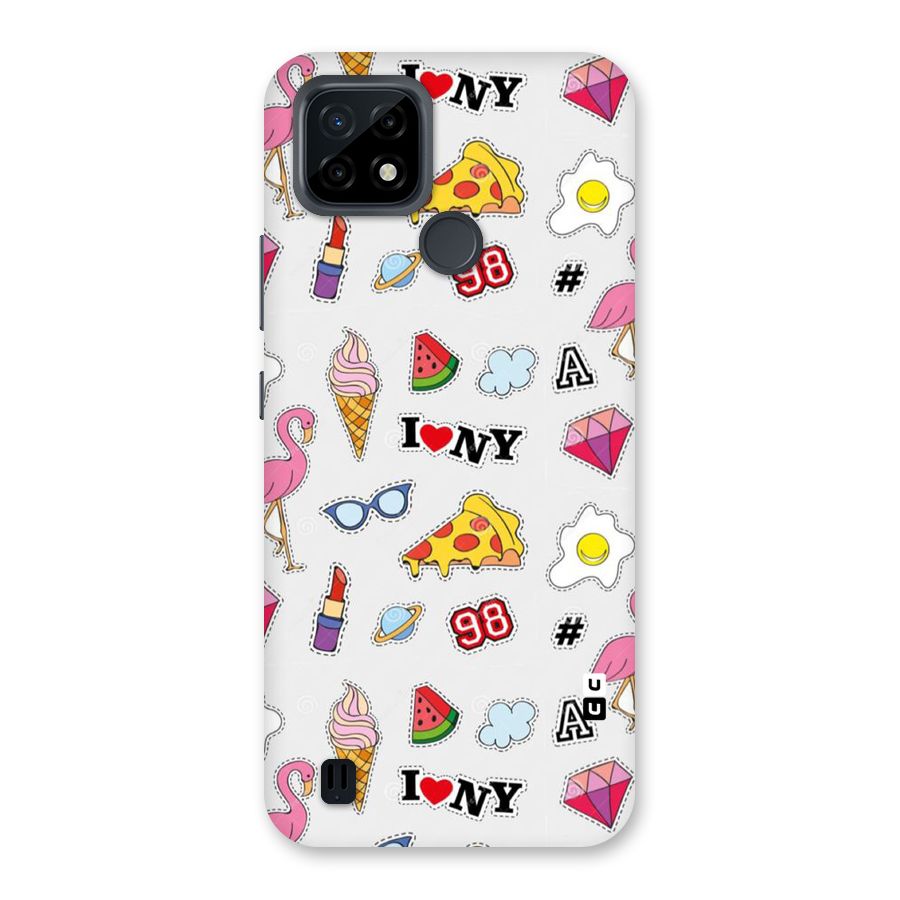 Personnel Quirk Back Case for Realme C21