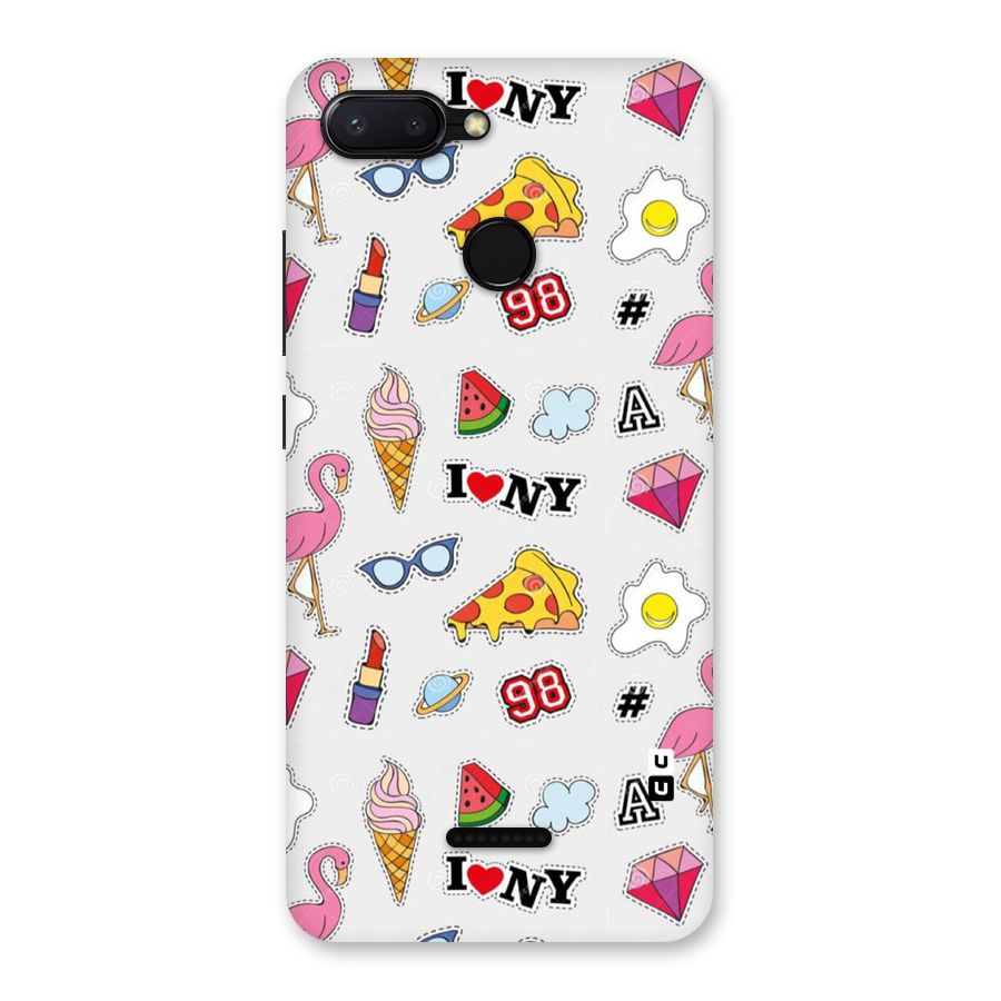 Personnel Quirk Back Case for Redmi 6