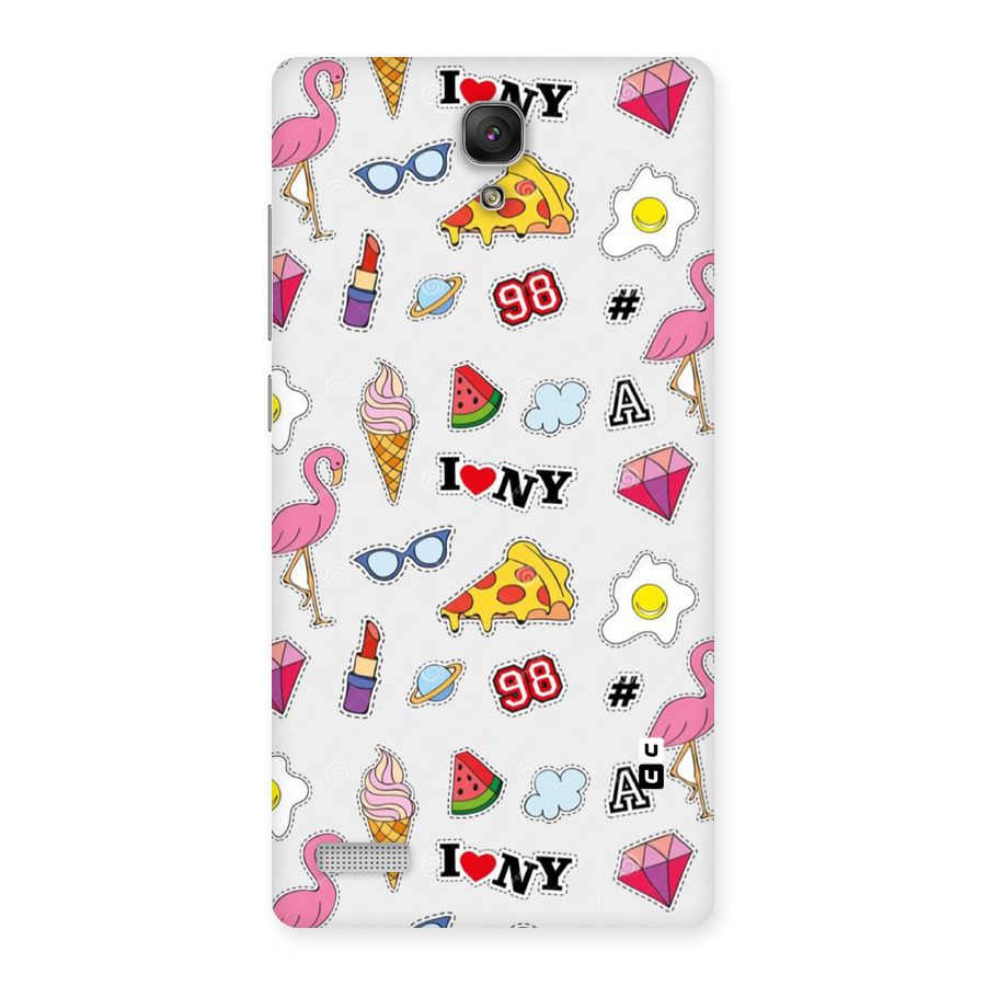 Personnel Quirk Back Case for Redmi Note