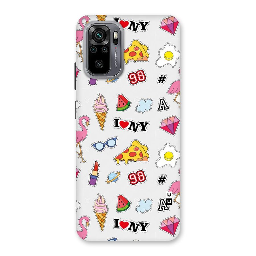 Personnel Quirk Back Case for Redmi Note 10