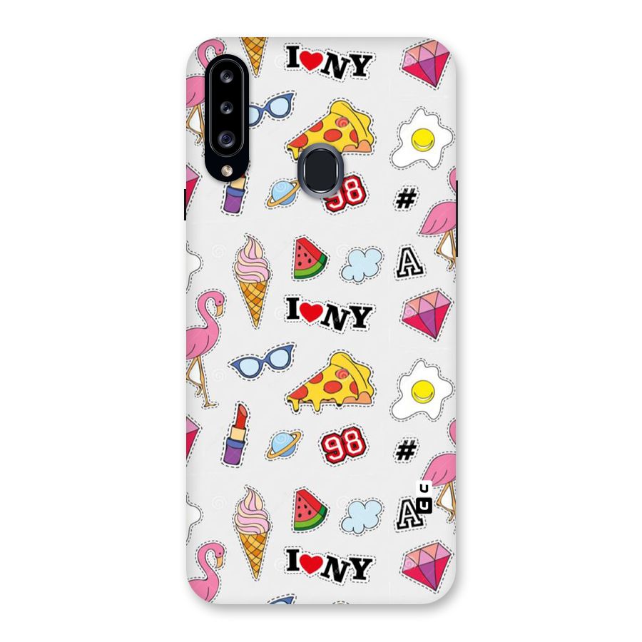 Personnel Quirk Back Case for Samsung Galaxy A20s