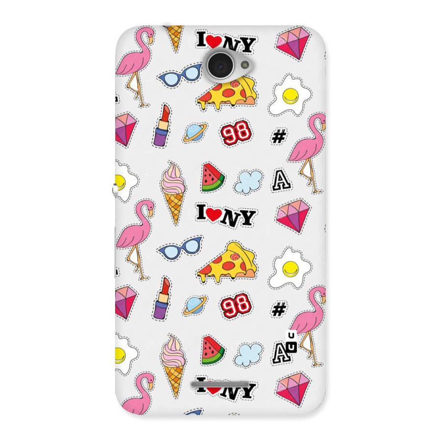 Personnel Quirk Back Case for Sony Xperia E4