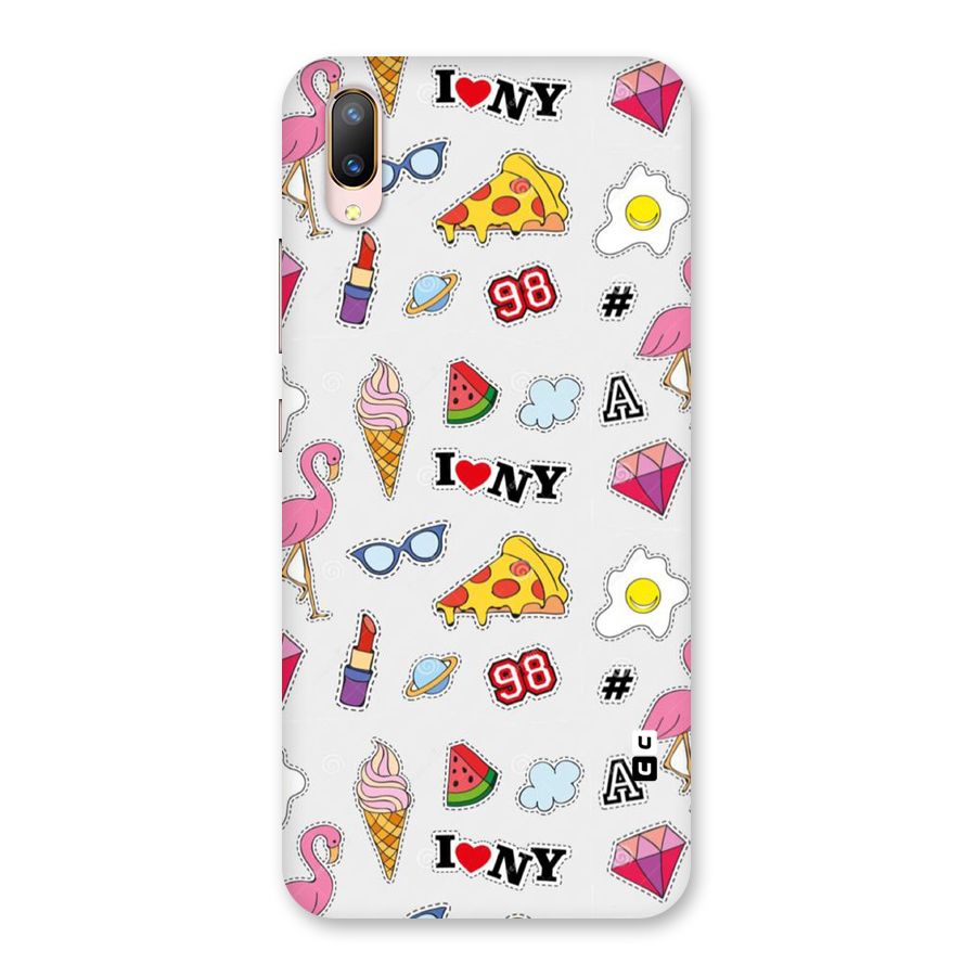 Personnel Quirk Back Case for Vivo V11 Pro