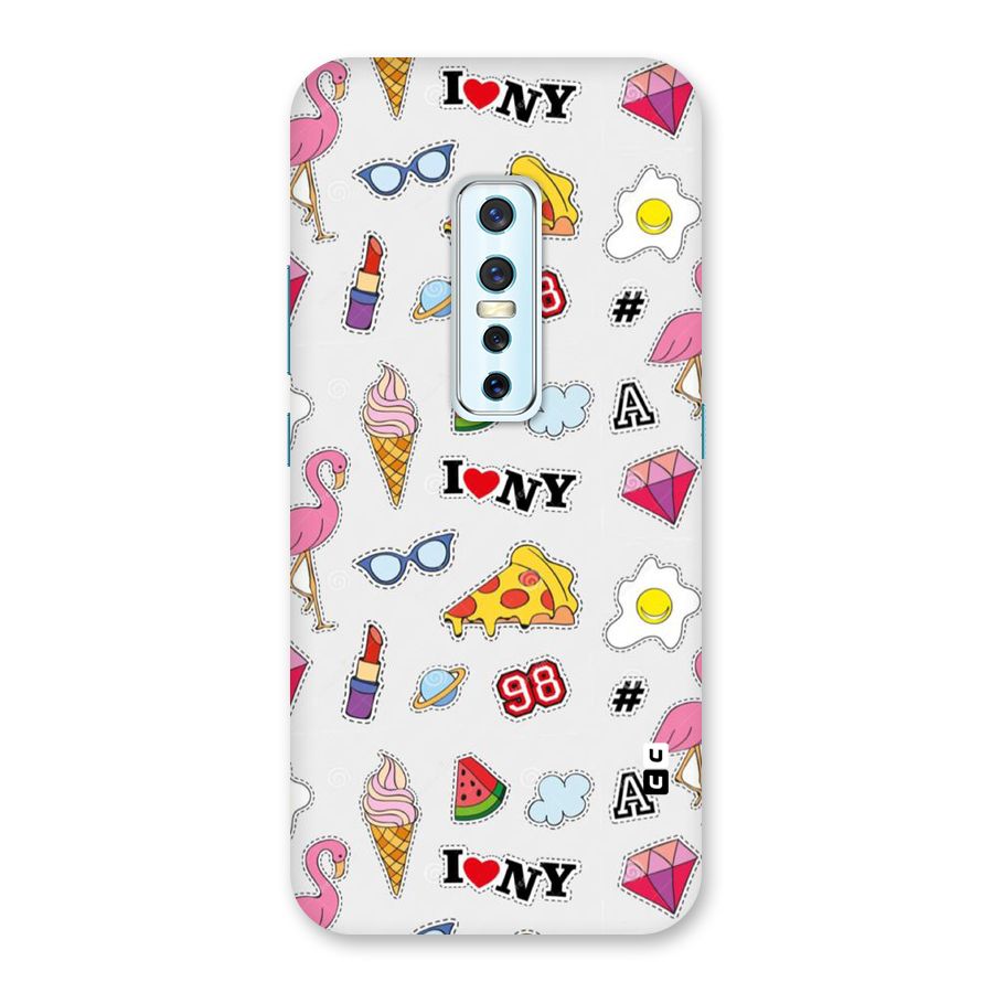 Personnel Quirk Back Case for Vivo V17 Pro