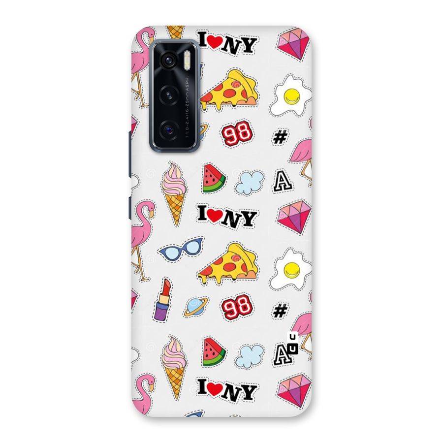 Personnel Quirk Back Case for Vivo V20 SE