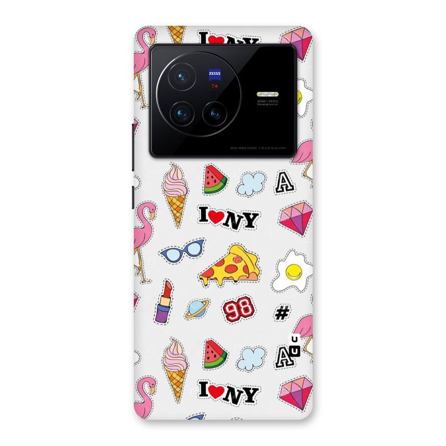 Personnel Quirk Back Case for Vivo X80