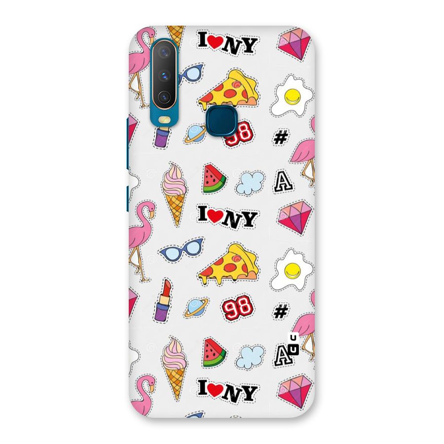 Personnel Quirk Back Case for Vivo Y11
