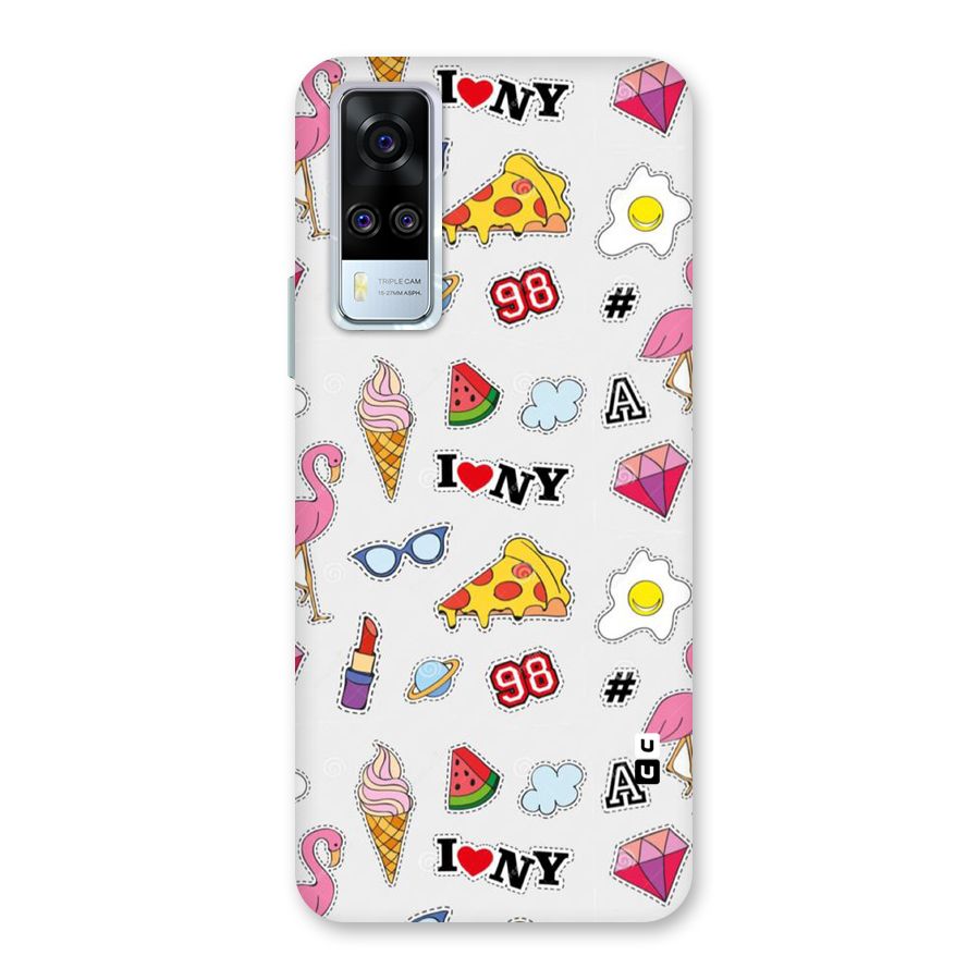 Personnel Quirk Back Case for Vivo Y31