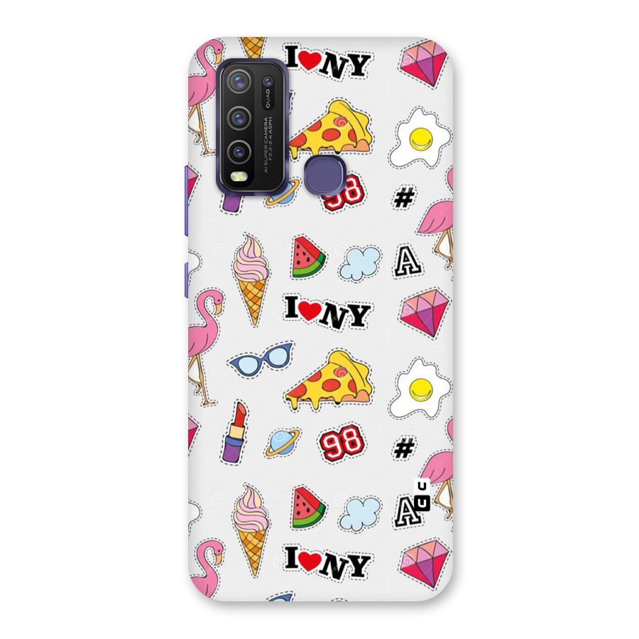 Personnel Quirk Back Case for Vivo Y50