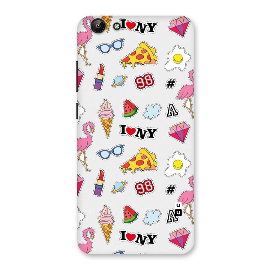 Personnel Quirk Back Case for Vivo Y69