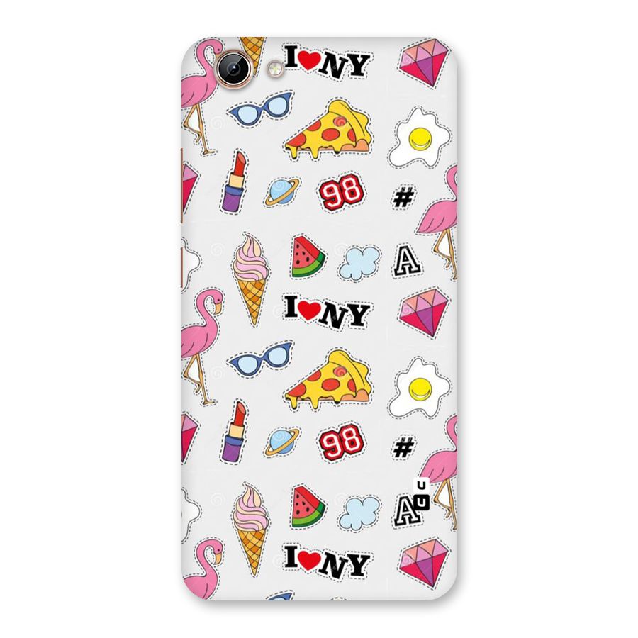 Personnel Quirk Back Case for Vivo Y71
