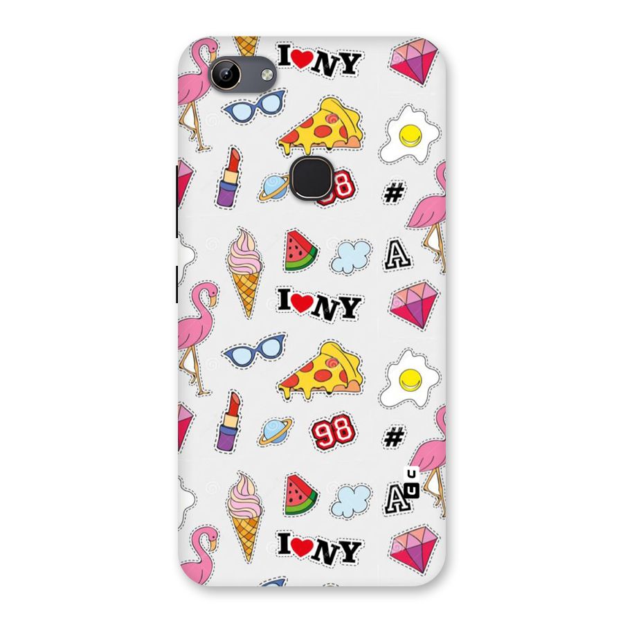 Personnel Quirk Back Case for Vivo Y81