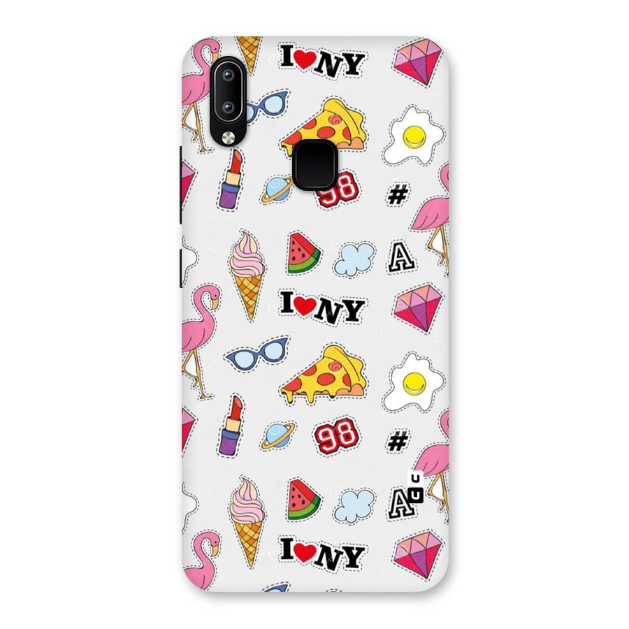 Personnel Quirk Back Case for Vivo Y93