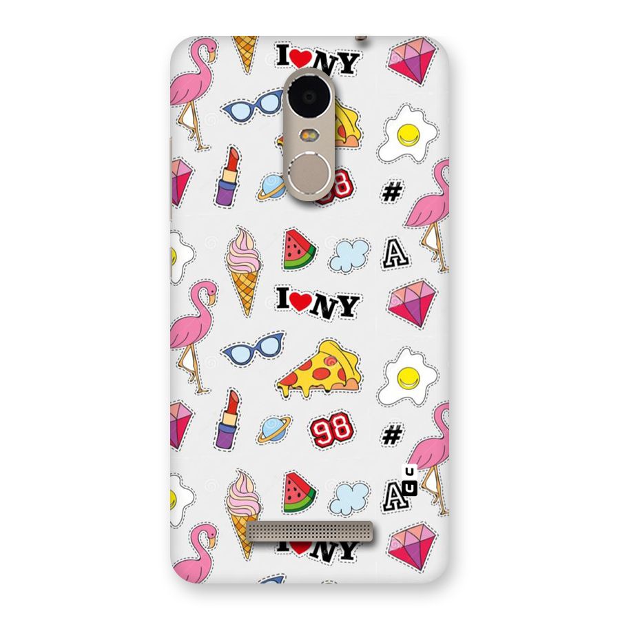 Personnel Quirk Back Case for Xiaomi Redmi Note 3