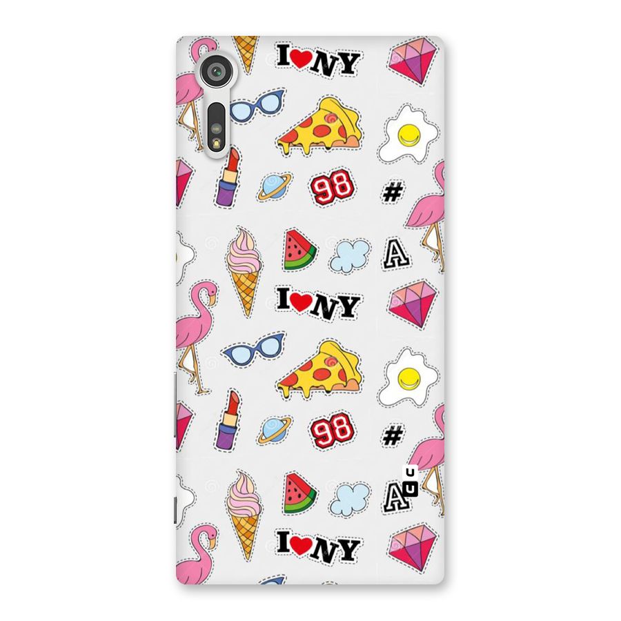 Personnel Quirk Back Case for Xperia XZ