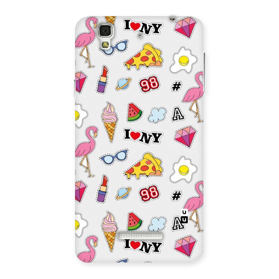 Personnel Quirk Back Case for YU Yureka Plus