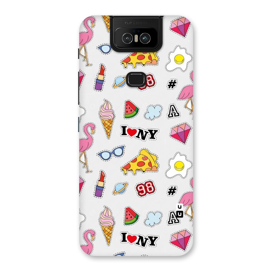 Personnel Quirk Back Case for Zenfone 6z