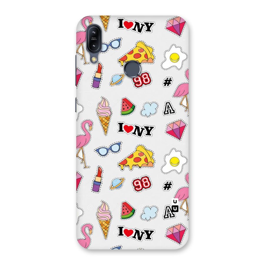 Personnel Quirk Back Case for Zenfone Max M2