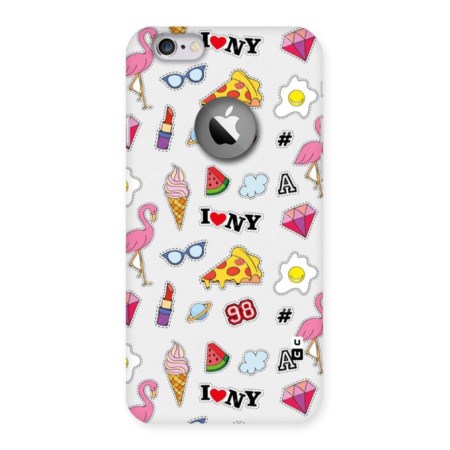 Personnel Quirk Back Case for iPhone 6 Logo Cut