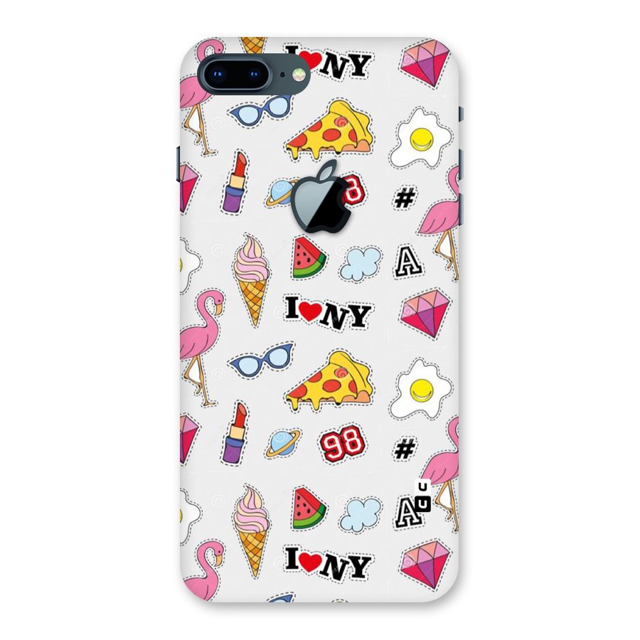 Personnel Quirk Back Case for iPhone 7 Plus Apple Cut