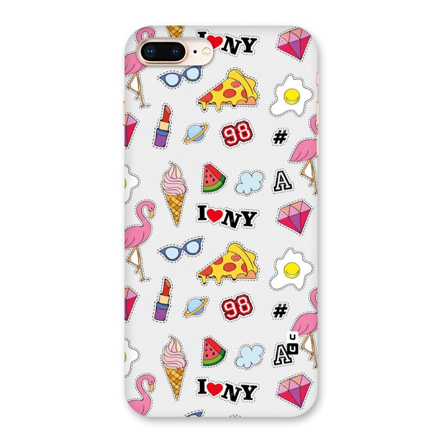 Personnel Quirk Back Case for iPhone 8 Plus